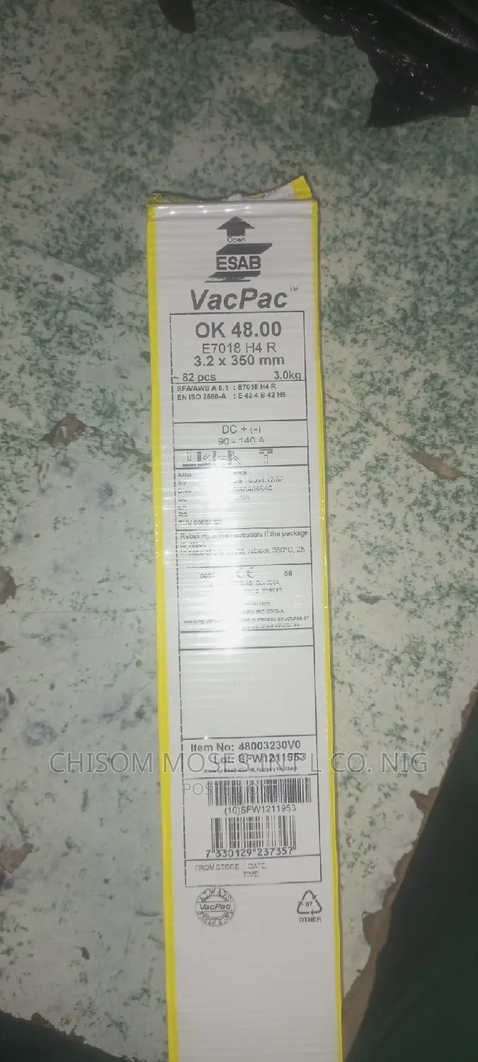 Vacpac Electrode Esab 3.2mm 3.0kg