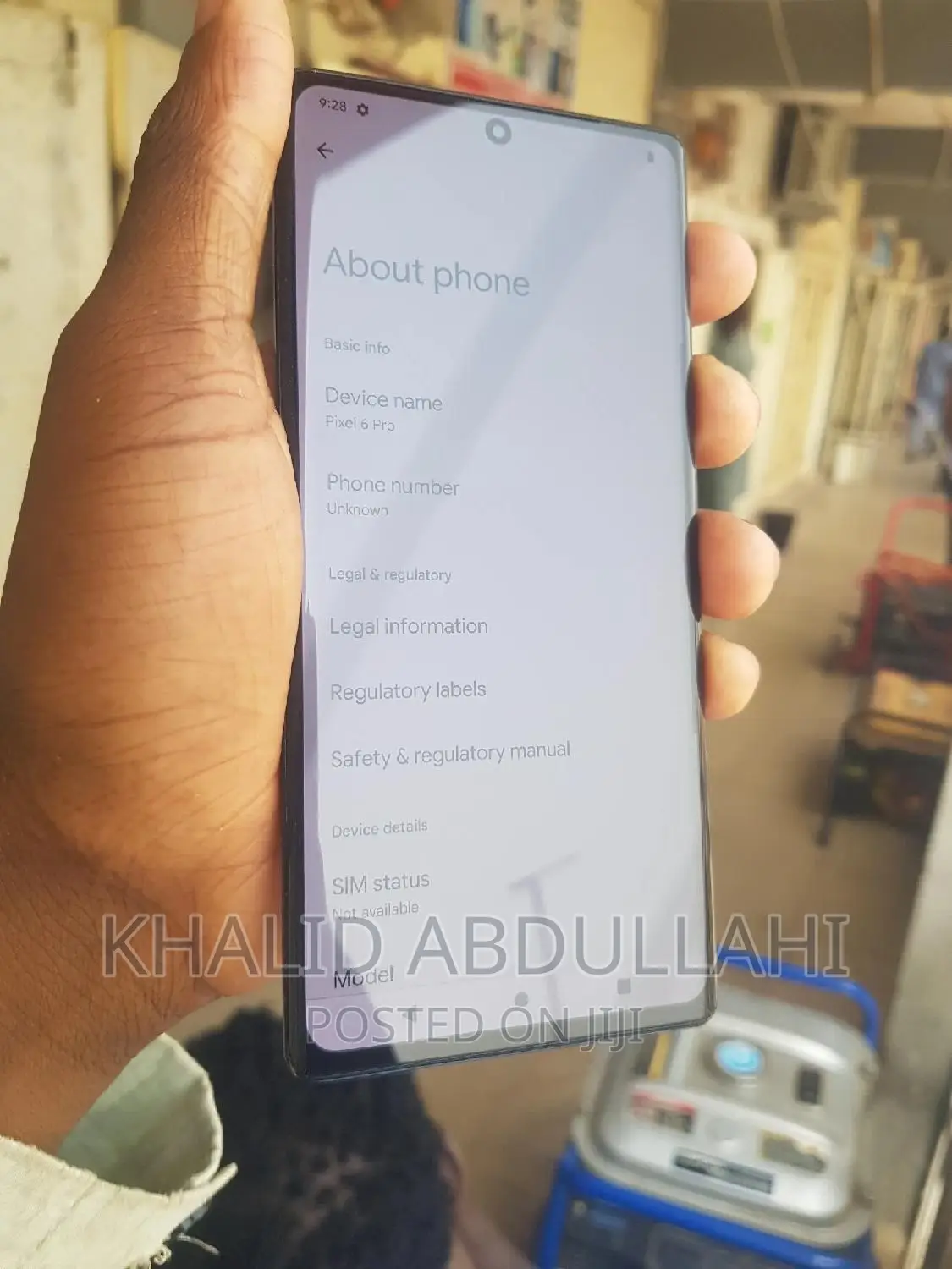 New Google Pixel 6 Pro 128 GB Gray