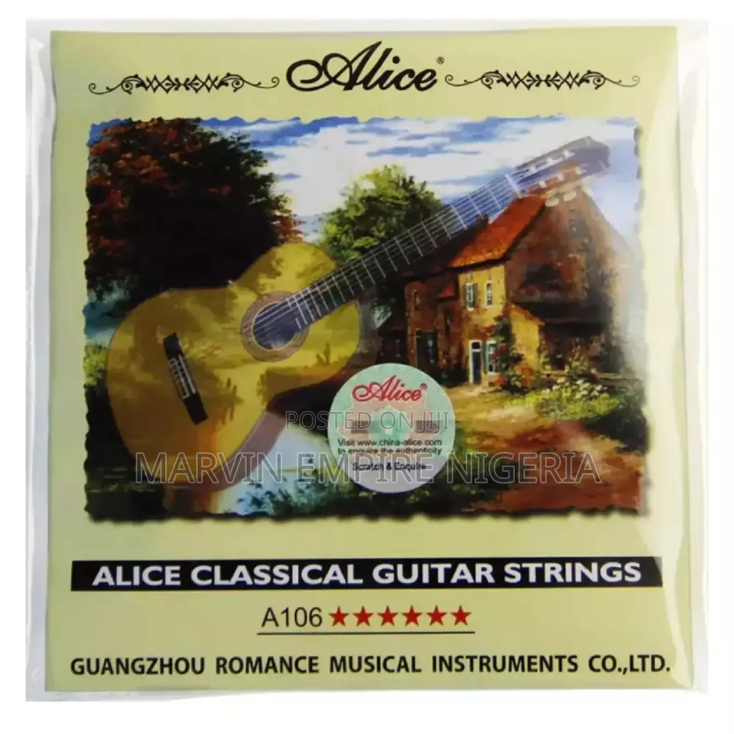 2 Sets Classical, Nylon, Rubber Guitar String (Strings)