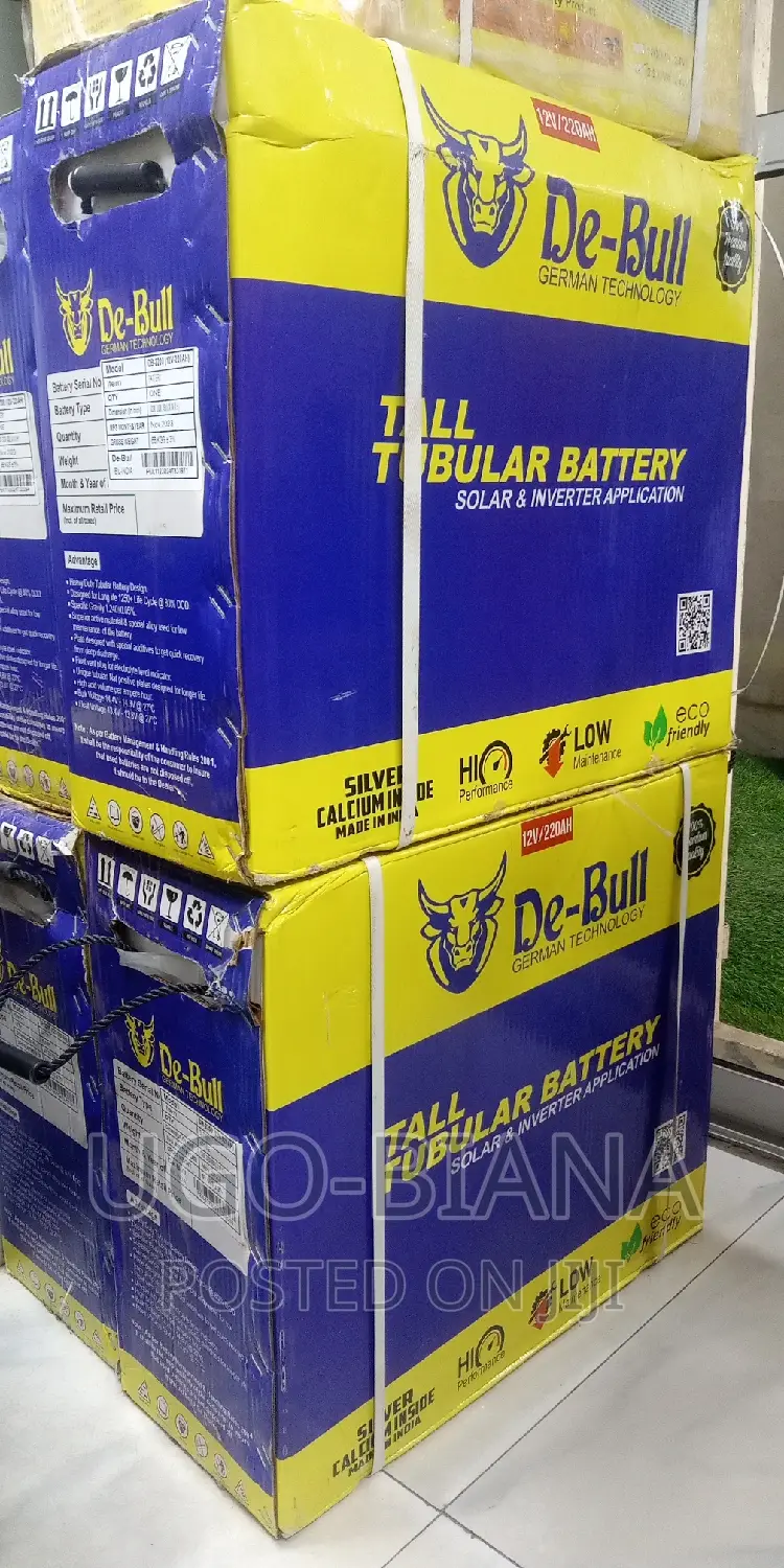 220ah Deepcycle Tabular Battery Wet Cell