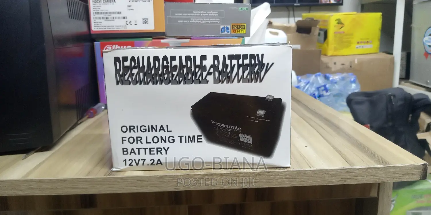 12V 7.2A Rechargeable Battery