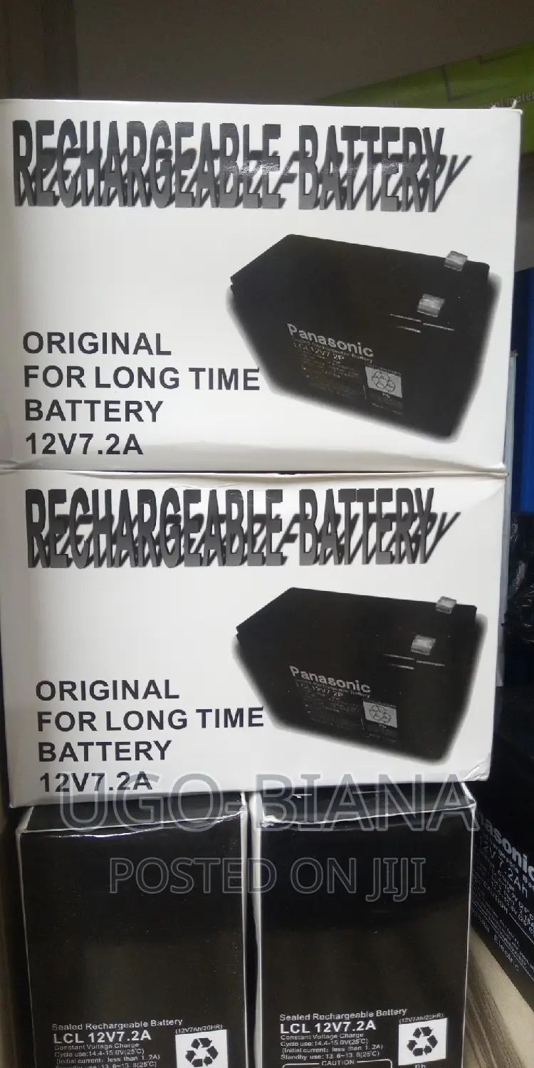 12V 7.2A Rechargeable Battery