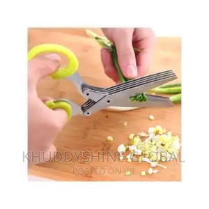 Multifunctional Stainless Steel 5 Layers Vegetable Scissor