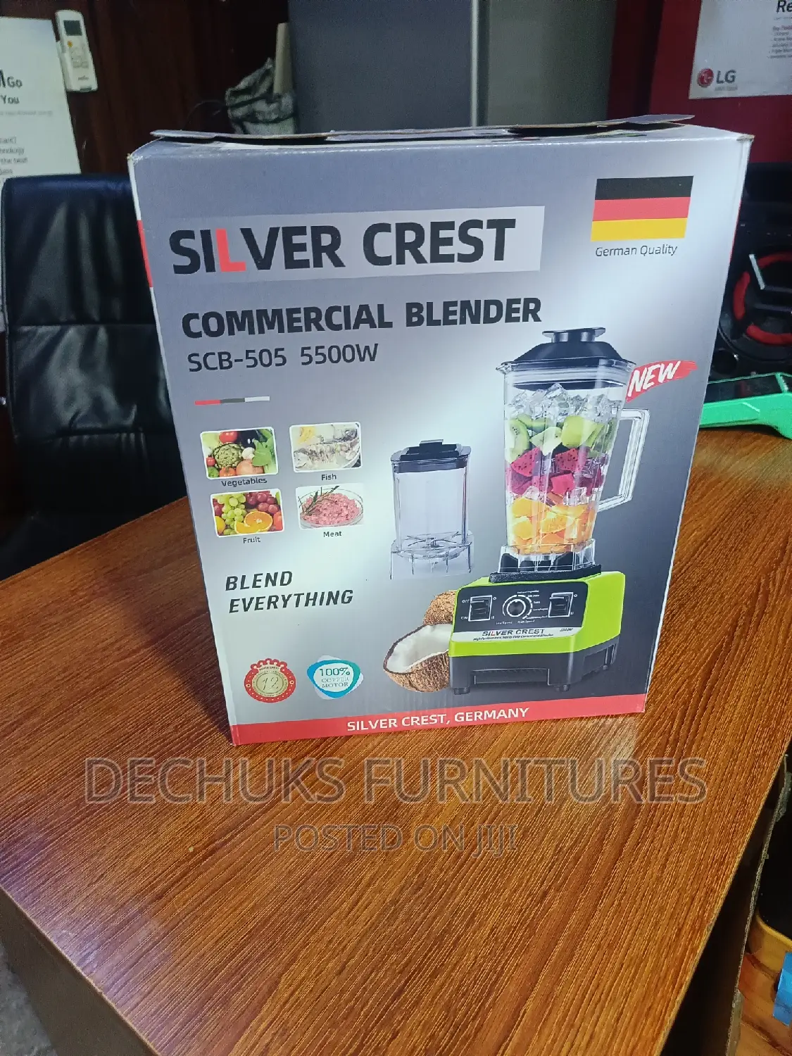 >>Silver Crest High-Performance Multi-Function Blender 5000W