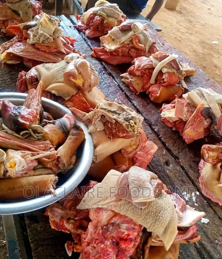 Fresh Cow and Goat Meat