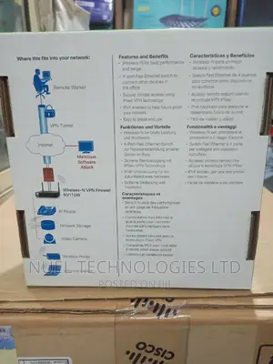 Cisco Wireless-N VPN Firewall Router