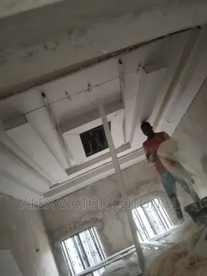 Pop Ceiling Work in Progress