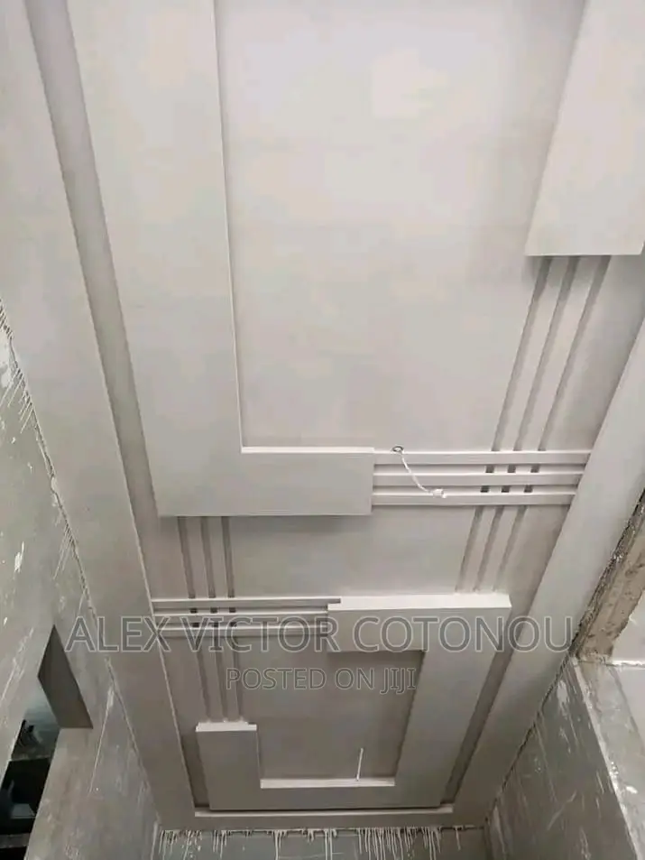 Pop Ceiling Work in Progress