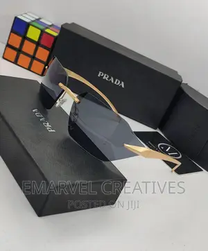 Latest Prada Rimless Sunglasses