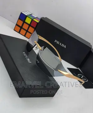 Latest Prada Rimless Sunglasses