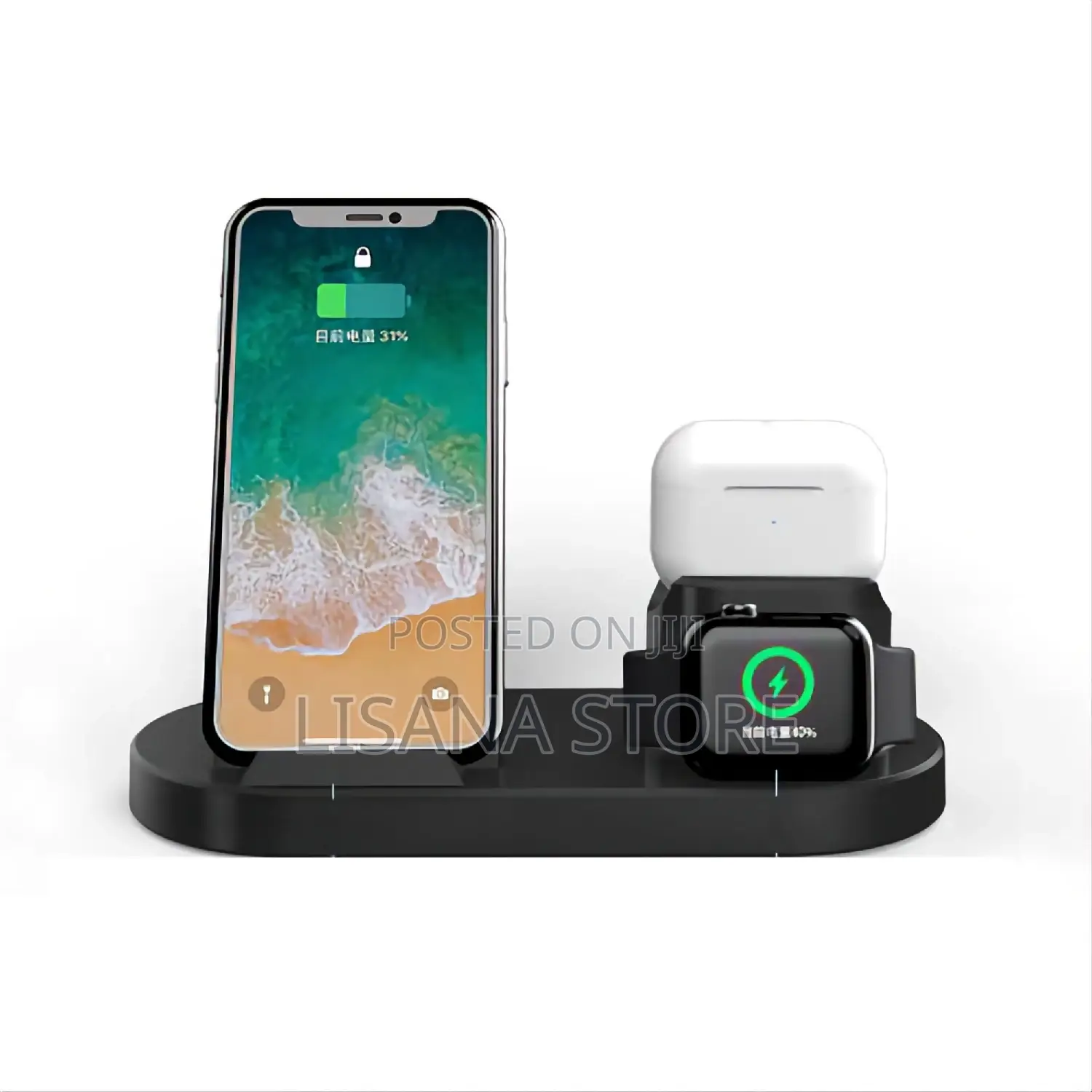 3 In1 15W Fast Wireless Charger