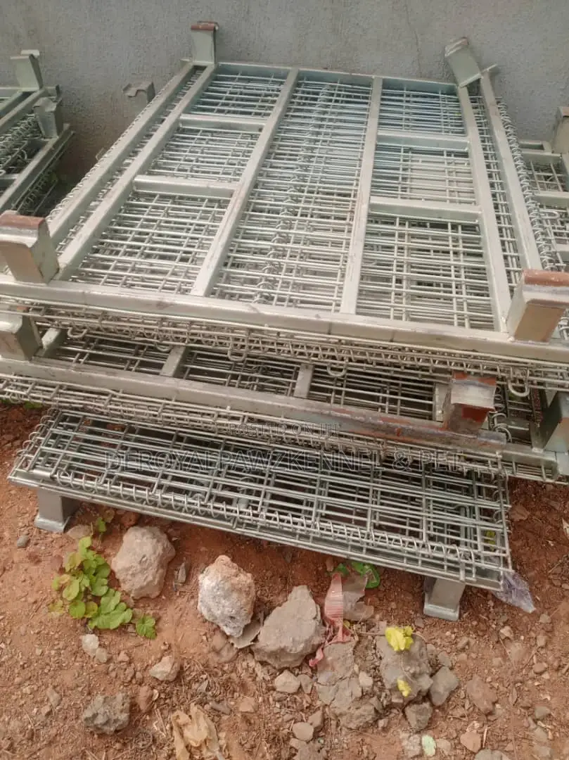 Imported Collapsible Galvanised Iron Dog Cage