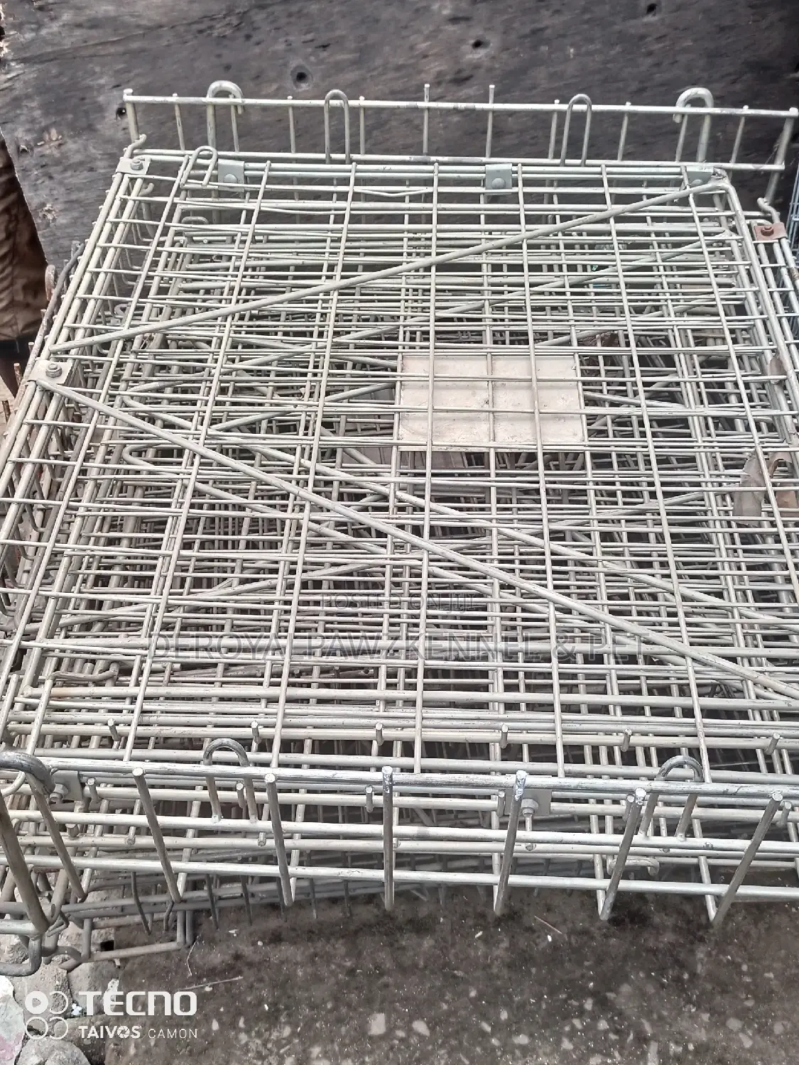 Imported Collapsible Galvanised Iron Dog Cage