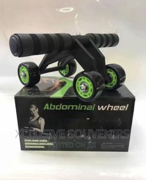 4 Wheel Ab Roller for Core Workout for Men and Women