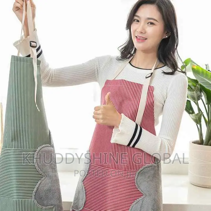 Kitchen Apron Side Waterproof Adjustable Oxford Cloth