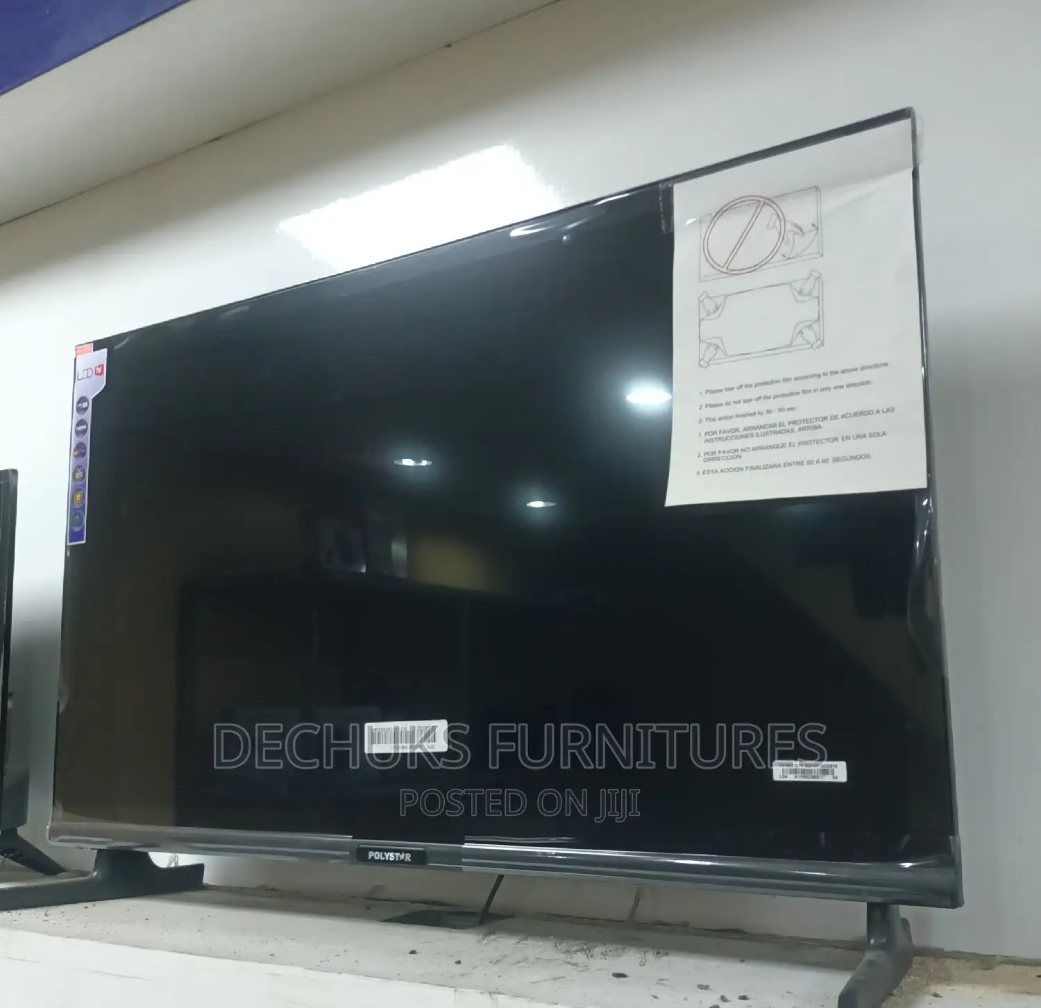 Polystar 32”Inch Dled Android Smart TV (Bluetooth/Frameless)