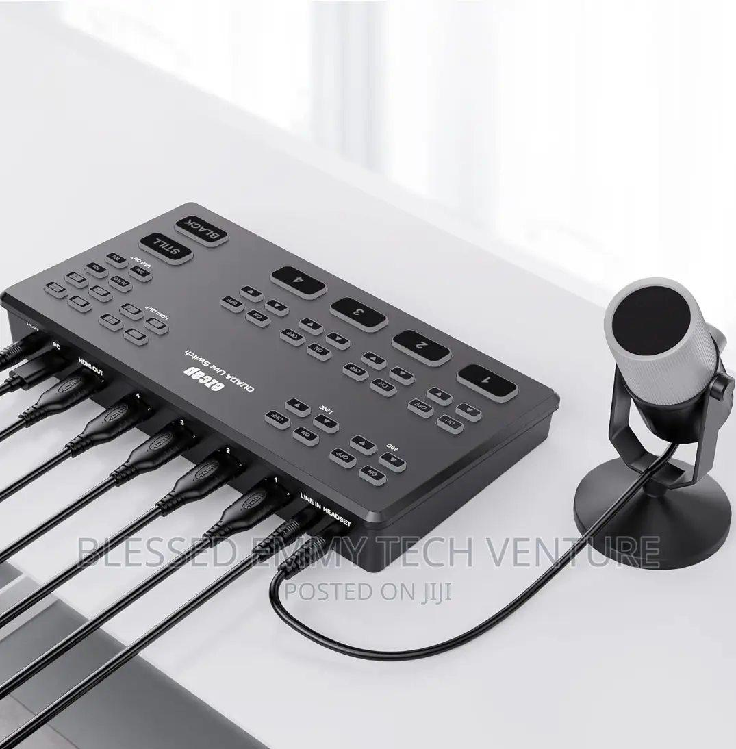 Ezcap 328 HD60 Streaming Video Switcher 4 HDMI Input 1080P