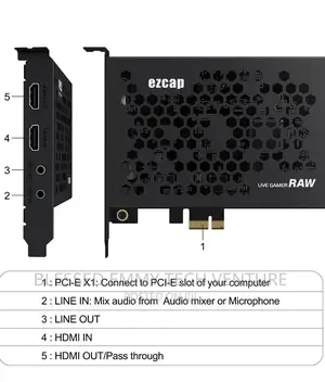 Ezcap HDMI Internal PCI-E Video Capture Card