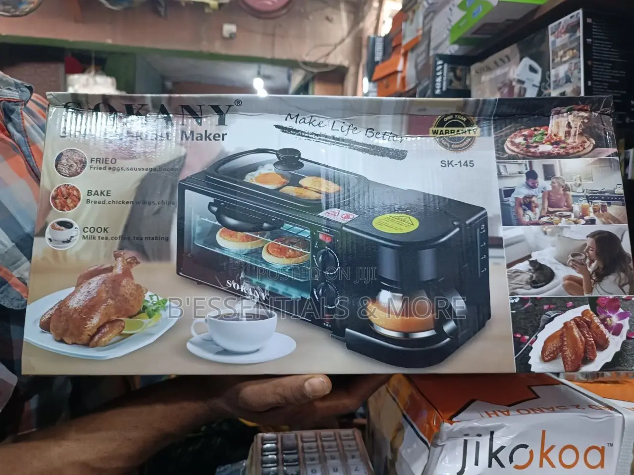 3 In 1 Sokany Breakfast Maker
