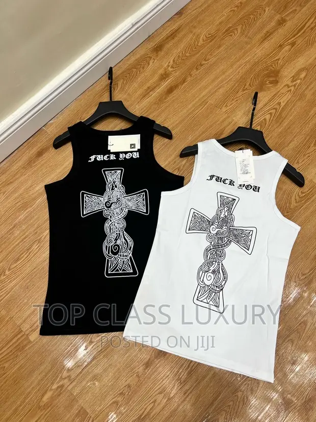 Original Chrome Heart Los Angeles Logo Rib Tank for sale - TOP CLASS LUXURY   Price:  29,999 on Jiji.ng [Lekki]