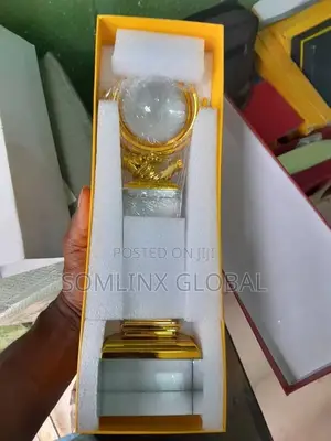 Crystal Glass Award Plaque