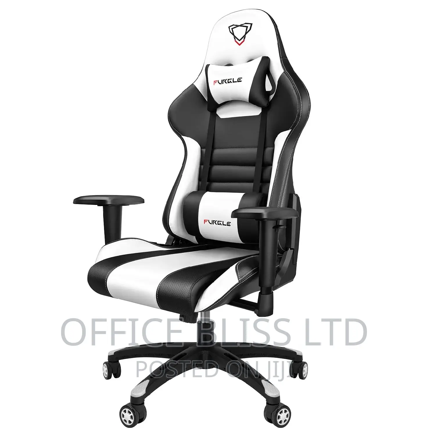 High Back Ergonomic Computer Gaming Chair With Footrest,