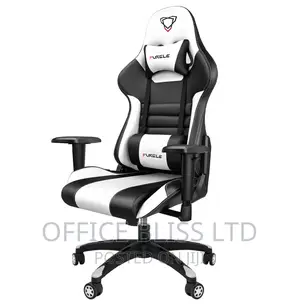 High Back Ergonomic Computer Gaming Chair With Footrest,