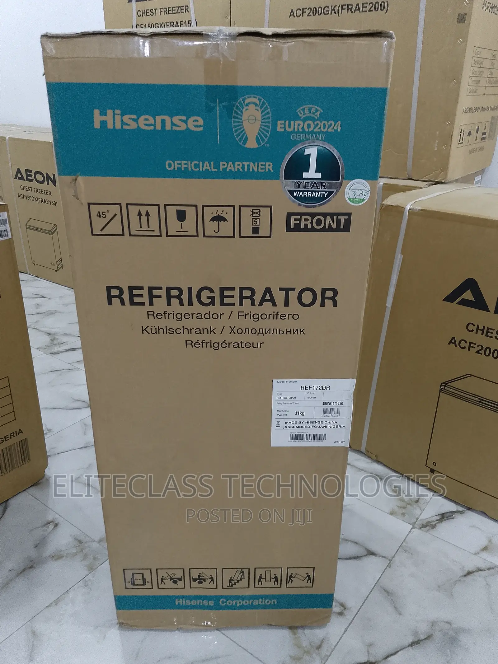 Hisense REF-172-DR 124 Litres Affordable Refrigerator