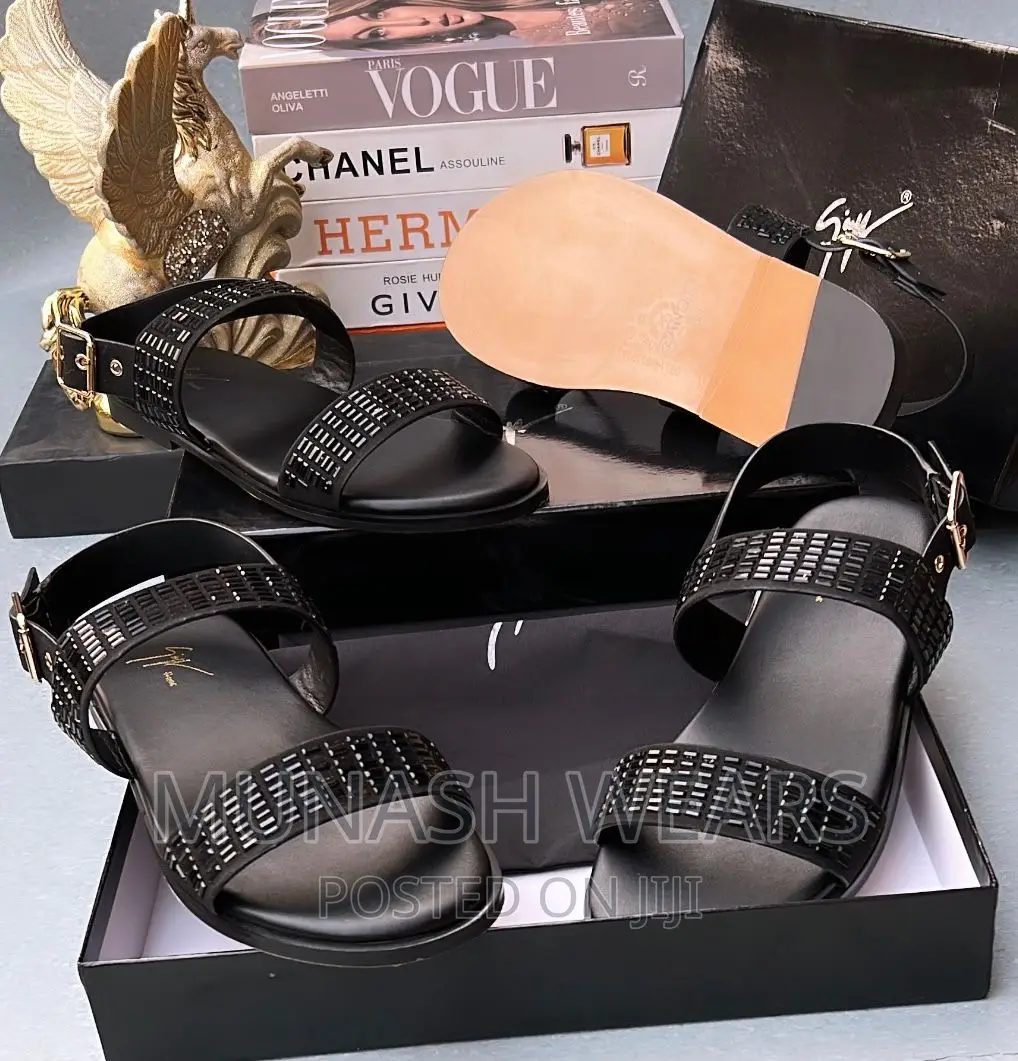 Zanotti Leather Sandal