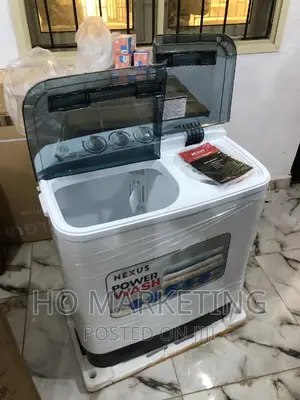 Wash and Spin Semi Automatic Washing Machine Nexus 7.5kg
