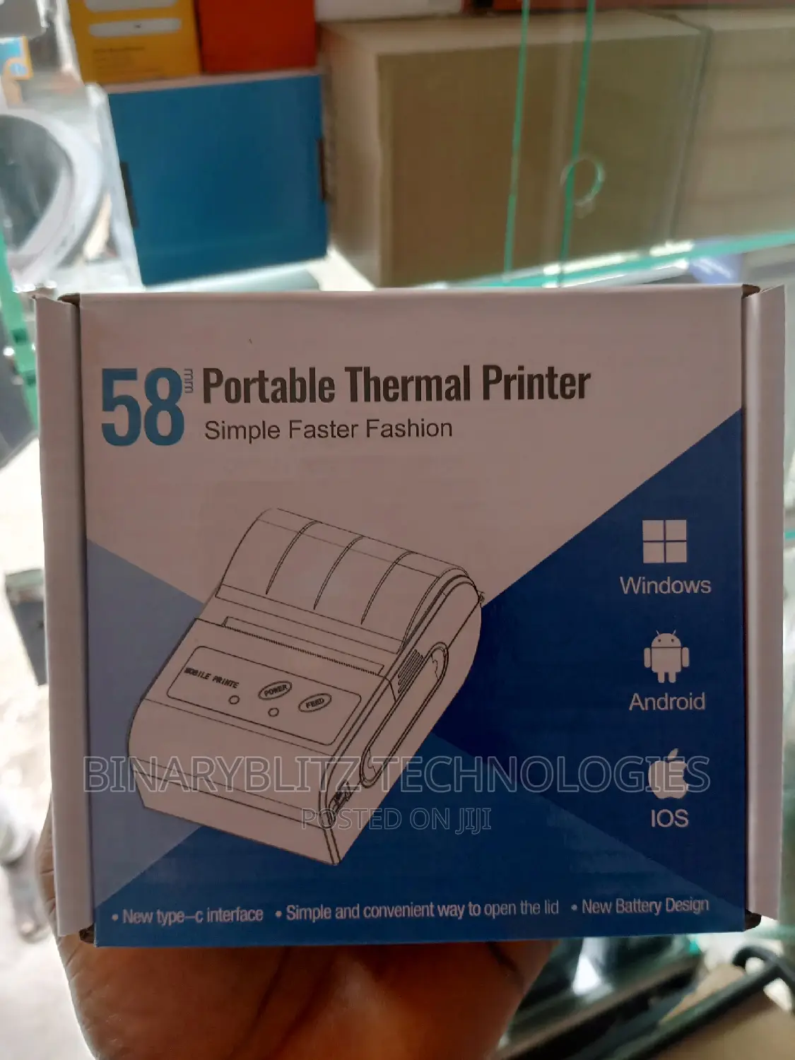 58mm Portable Thermal Printer