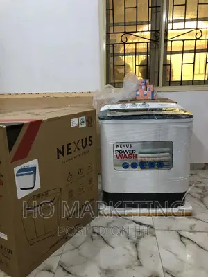 Nexus Semi Automatic Washing Machine Twin Tub 7.5kg