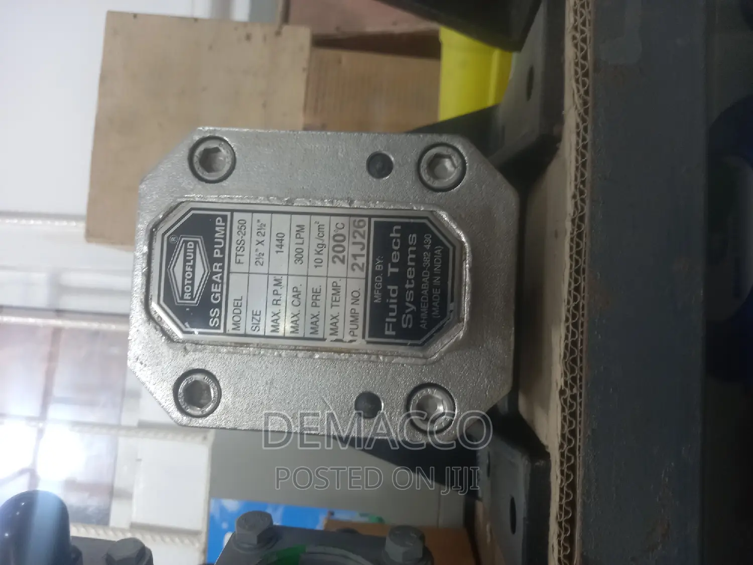Rotofluid Ss Gear Pump