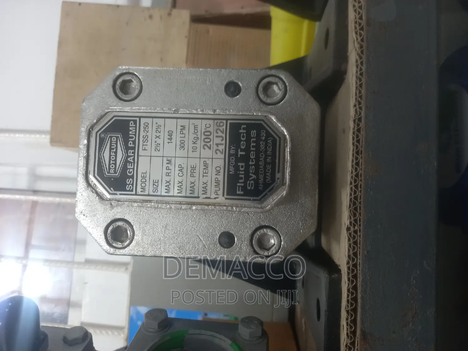 Rotofluid Ss Gear Pump