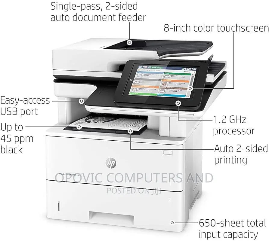 Hp Laserjet Enterprise MFP M528dn Printer