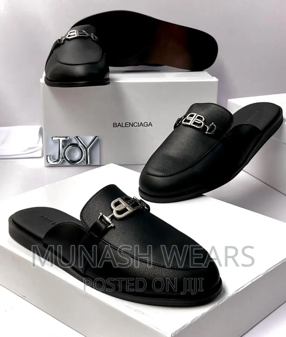 BALENCIAGA Leather Half Shoe