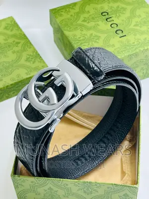 Original Gucci Leather Belt