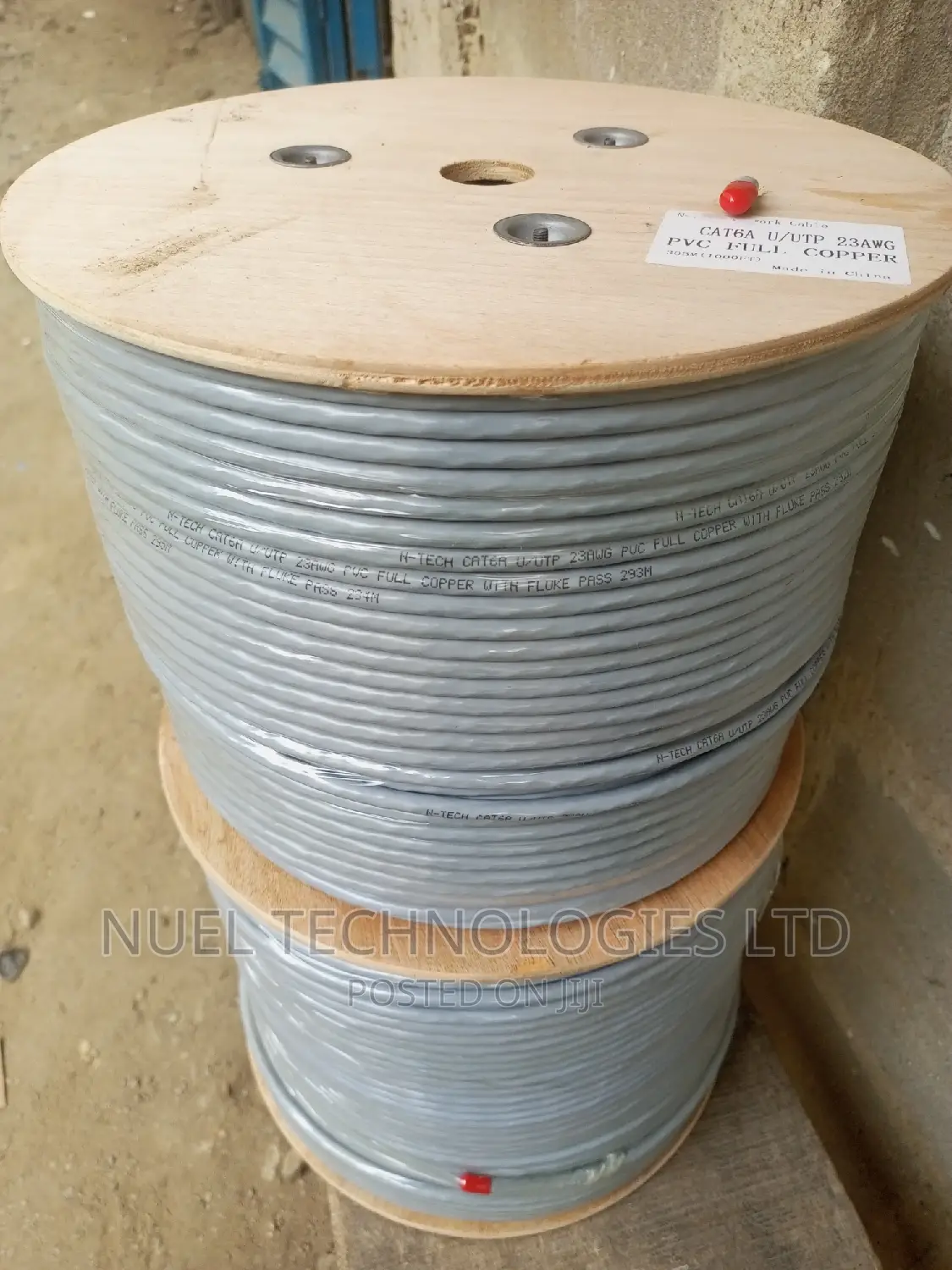 N-Tech Cat6a Outdoor Cable UTP Pure Copper