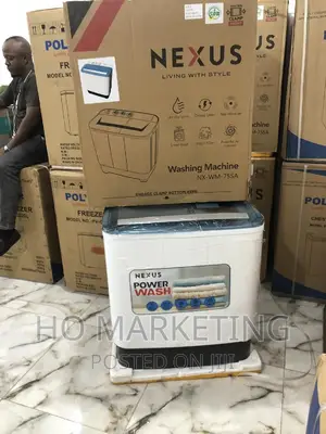 Nexus Semi Automatic Washing Machine NX-WM-75SA 7.5kg