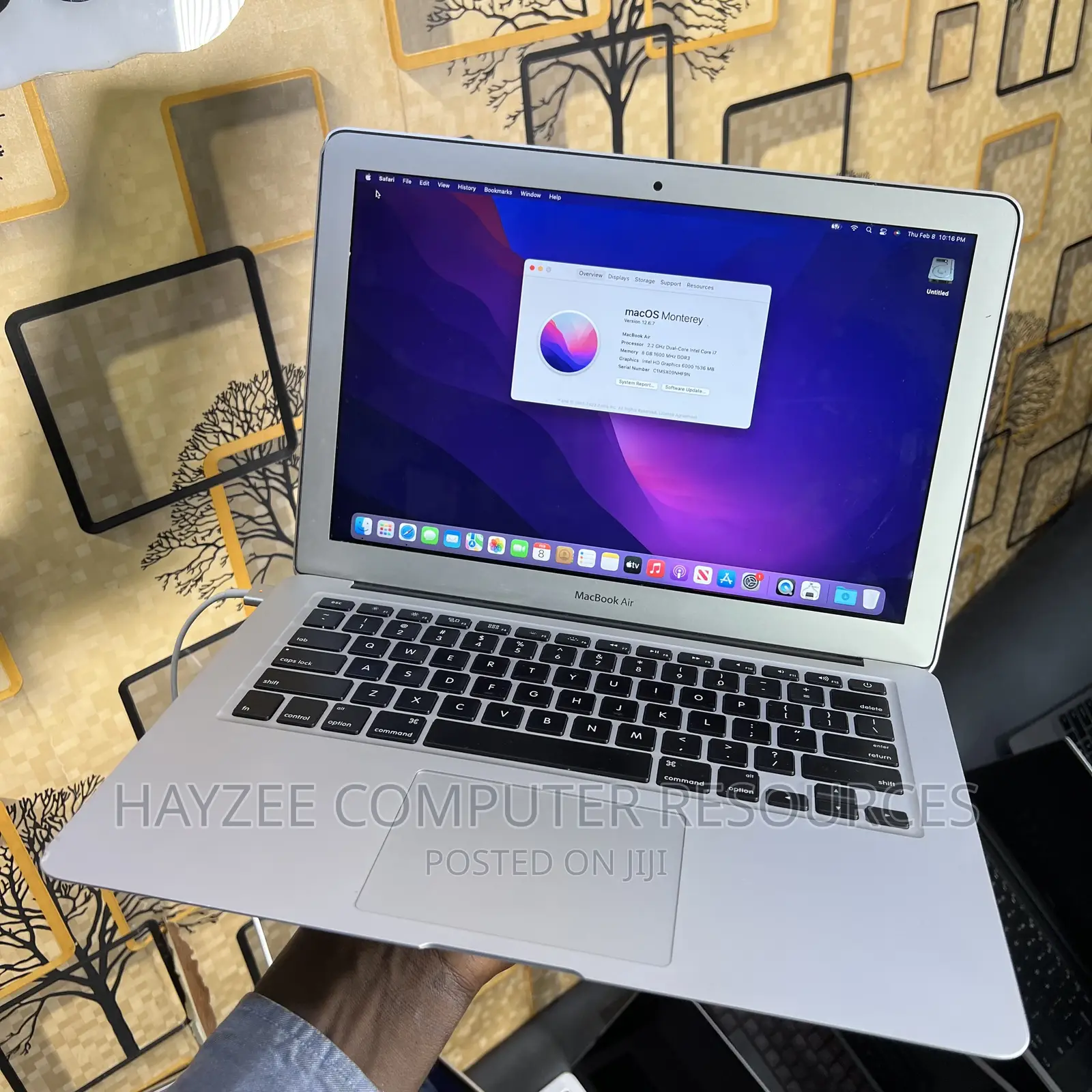 Laptop Apple MacBook Air 2015 8GB Intel Core I7 SSD 128GB