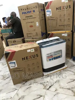 Nexus Semi Automatic Washing Machine Twin Tub 7.5kg
