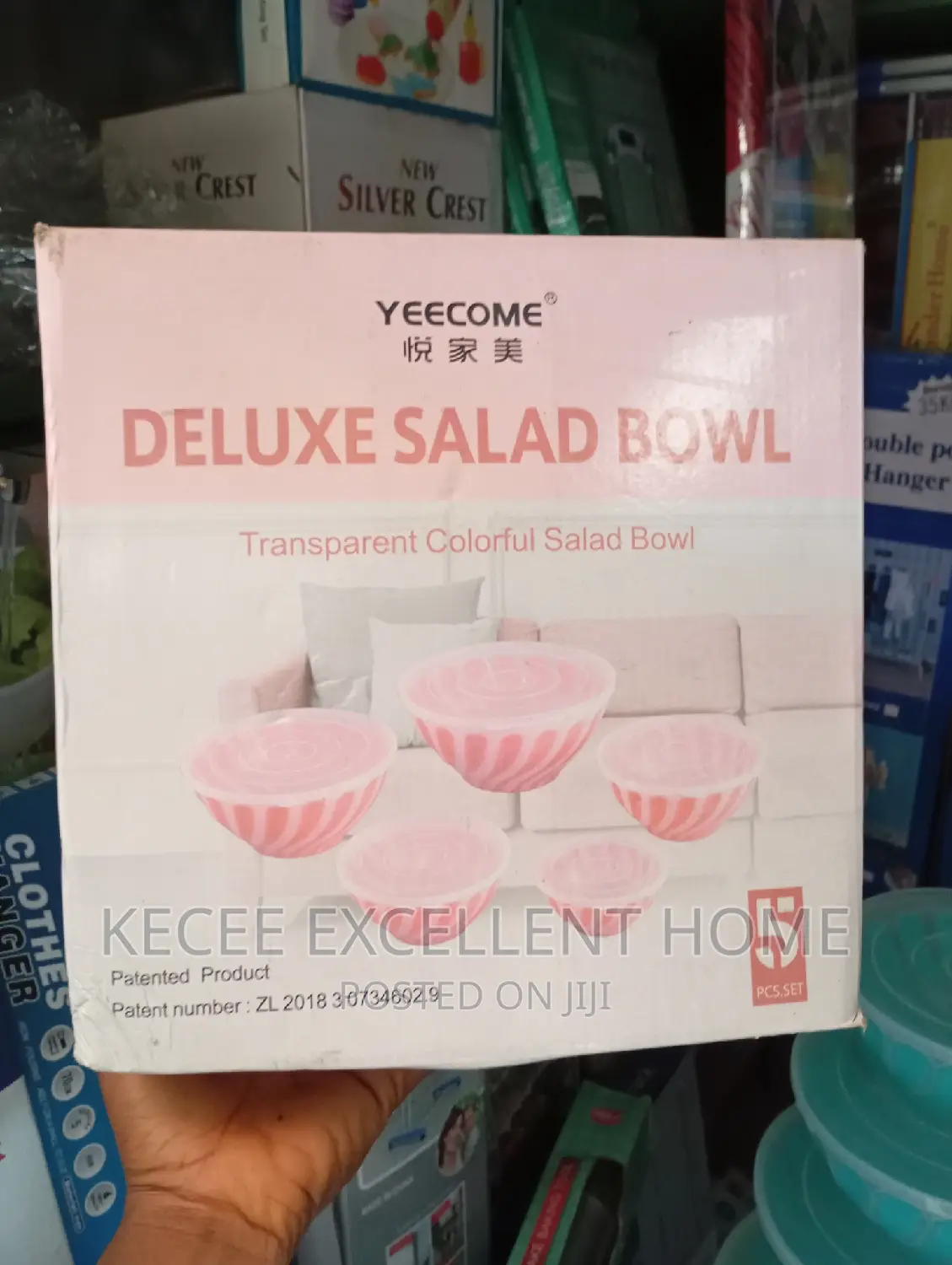 Bowl With Cover 5 Set