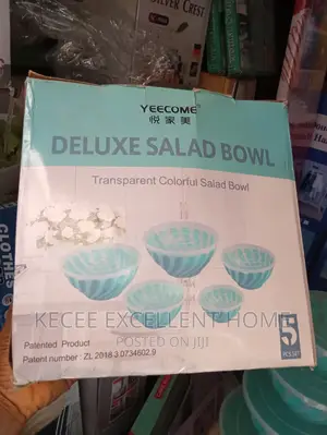 Bowl With Cover 5 Set