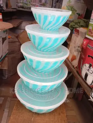 Bowl With Cover 5 Set