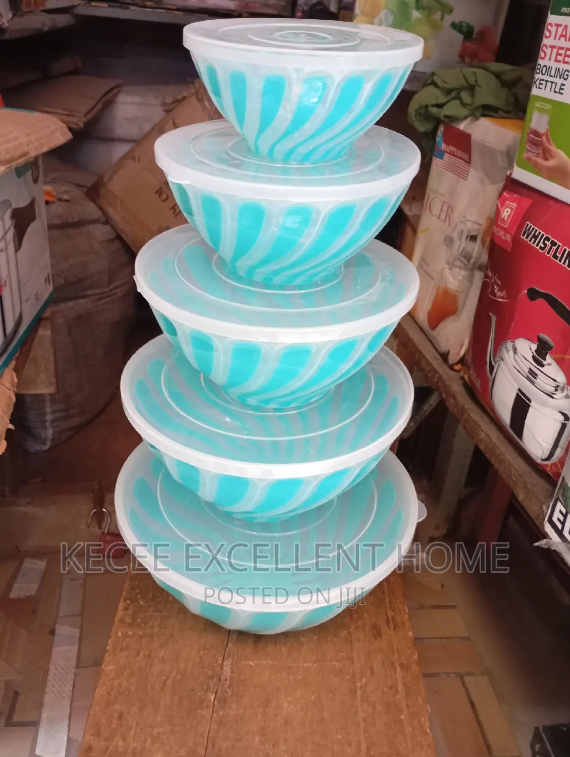 Bowl With Cover 5 Set