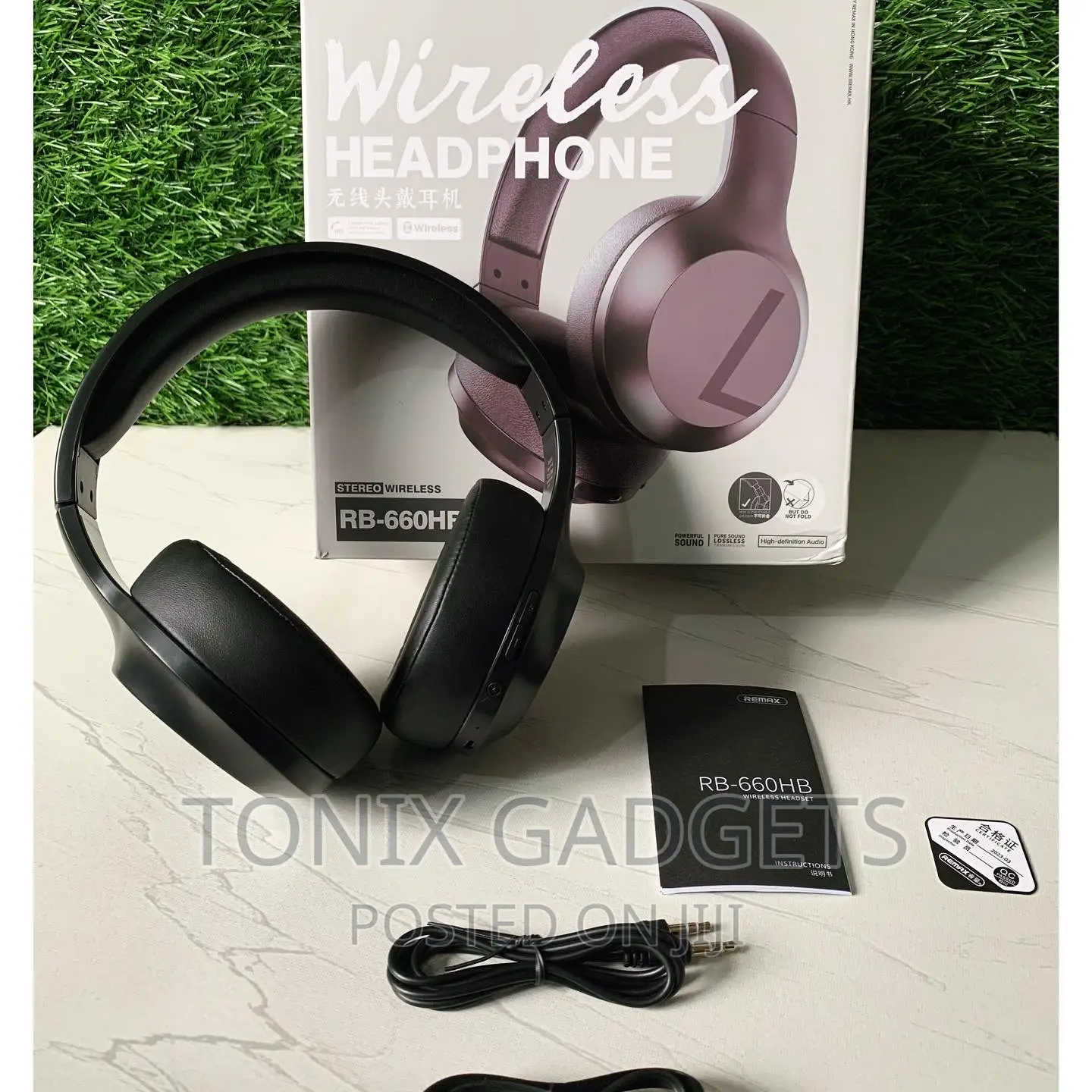 Remax RB-660HB Wireless Bluetooth Headset