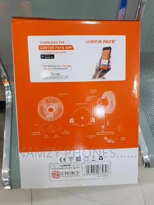 12" Rechargeable Table Fan