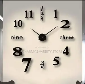 3d Wall Clock