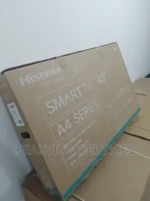 Brand -New (A4K) Hisense 43 Smart Tv With Netflix Youtube