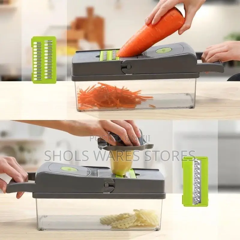 Multifunctional Manual Fruit and Vegetables Chopper